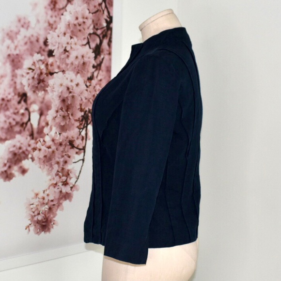 Eileen Fisher Linen Blazer - Picture 3 of 7